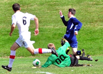 Photo of soccer game