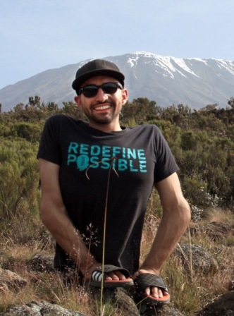 Spencer West on Mount Kilimanjaro