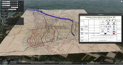 Geovisage Vimy Ridge