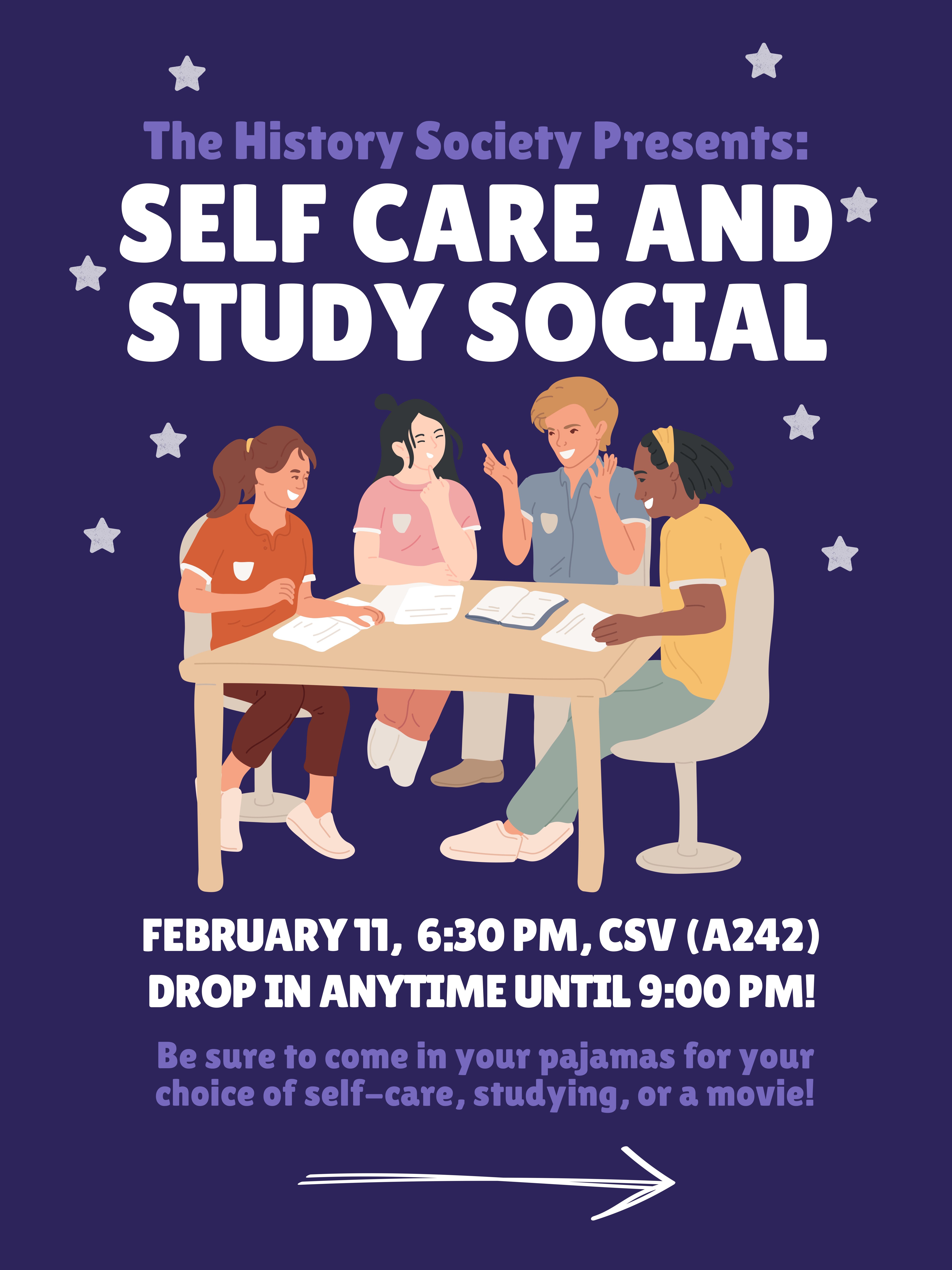 NUHS Self Care and Study Poster
