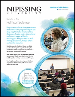 Political Science brochure