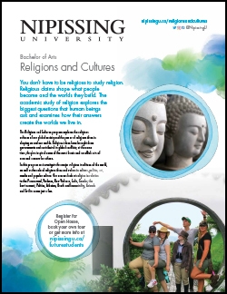 Religions and Cultures brochure