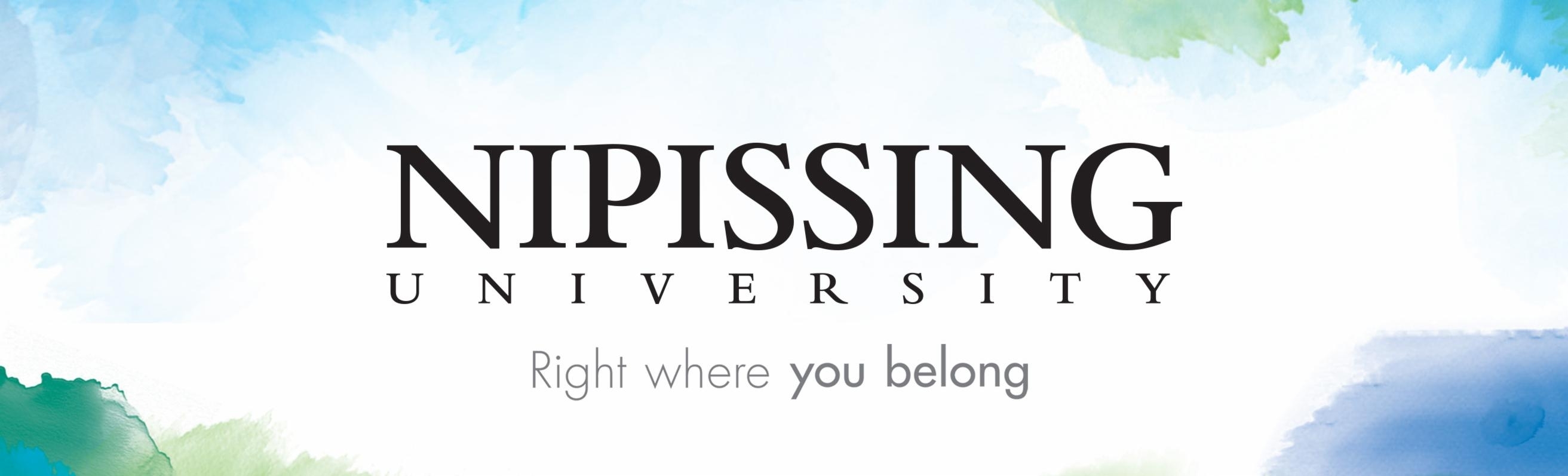 Nipissing University Right where you belong