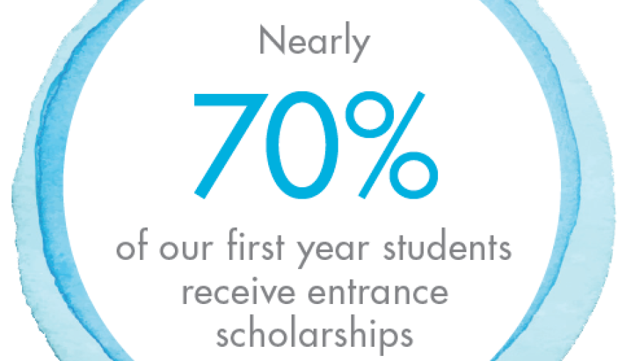 Entrance scholarship bubble Nipissing University