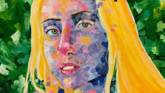 Elizabeth Mazzuca - Self-Portrait