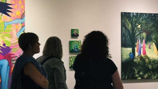 Gallery exhibitions in North Bay during Homecoming weekend