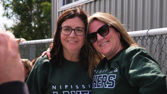 Lakers students and alumni celebrating Homecoming weekend