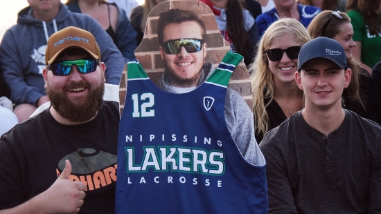 Lakers students and alumni celebrating Homecoming