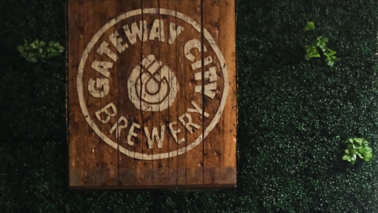 Lakers students and alumni celebrating Homecoming weekend at Gateway City Brewery
