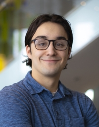 Photo of student leader Jacob Belanger