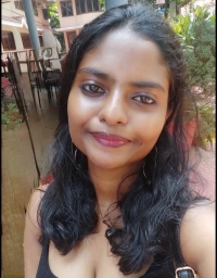 A woman taking a selfie