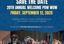 20th Annual Welcome Pow-Wow Poster