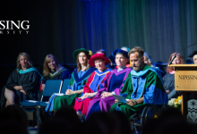 honorary degree recipients web banner: a photo from convocation 