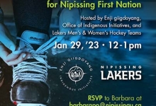 Lakers Community Skate for Nipissing First Nation