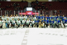 2020 Paul Nelson Memorial Hockey Game Group Photo