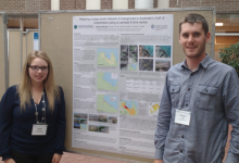 Geography research poster presenters