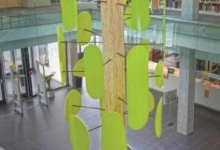 Library Giving Tree sculpture