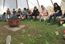 Group in Tipi