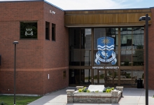 Banner image Nipissing University front entrance