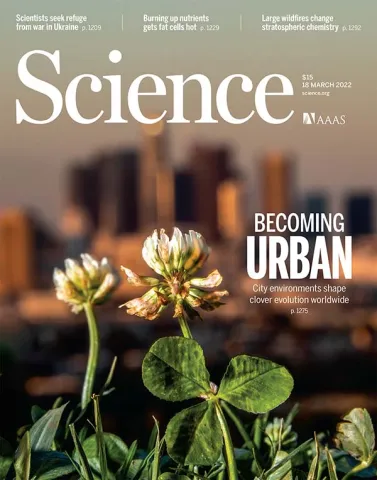 Science March 2022 cover