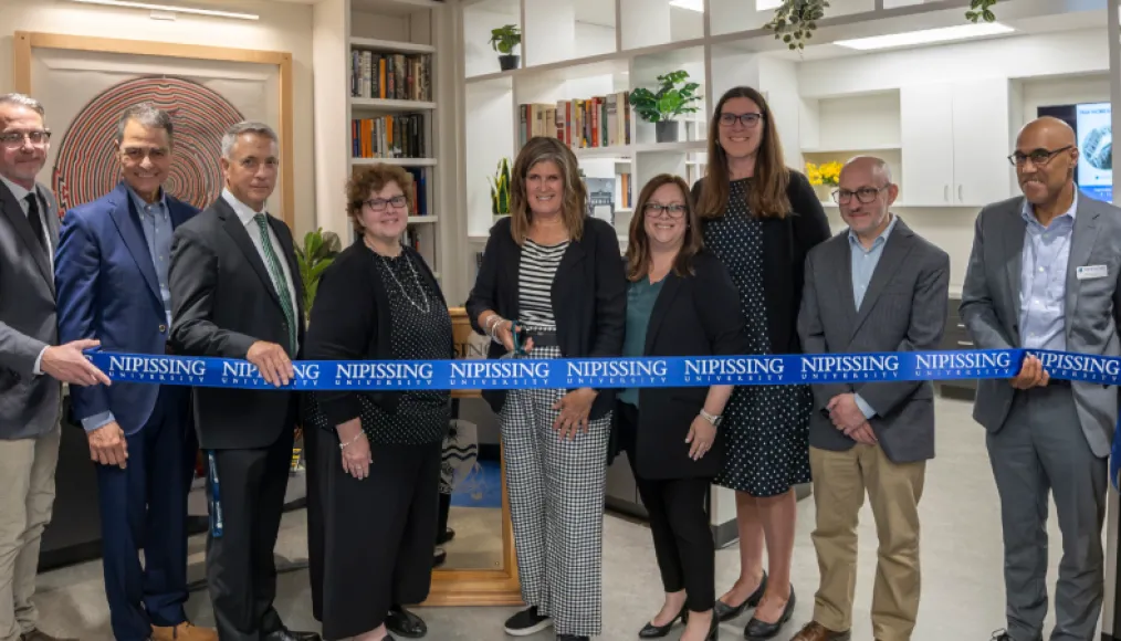 Group photo at the ribbon-cutting for the Centre for the Study of State Violence