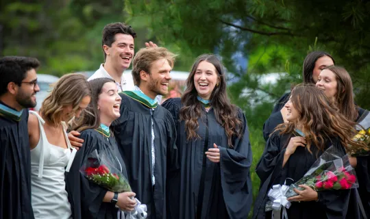 Students at Convocation