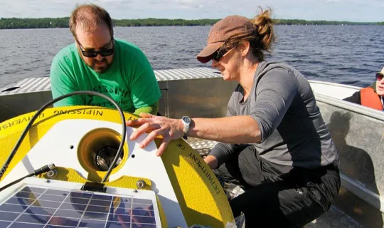 April James Buoy Launch Geography Biology Science Research