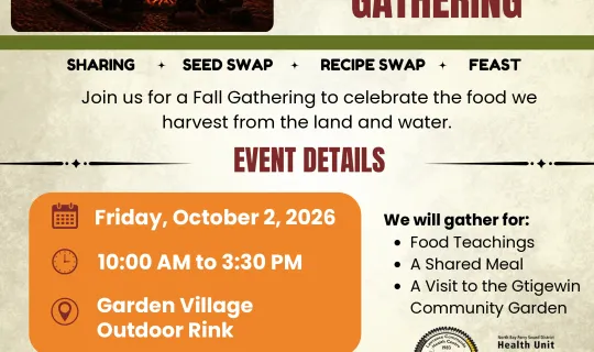 Coming Together Around Food Poster