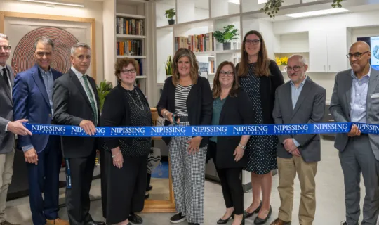 Group photo at the ribbon-cutting for the Centre for the Study of State Violence