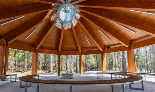 Outdoor Classroom at Nipissing University