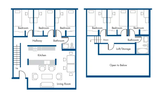 Residence Floor Plan Townhouse
