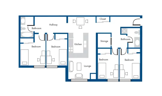 Residence Floor Plan Suite