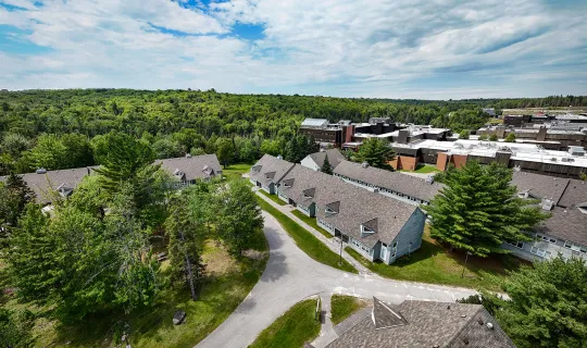 Aerial view of Townhouse Complex