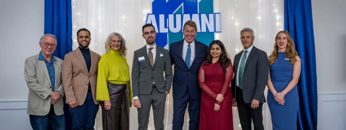 Group photo at the 2026 Alumni Awards
