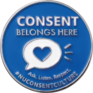 Consent pin graphic