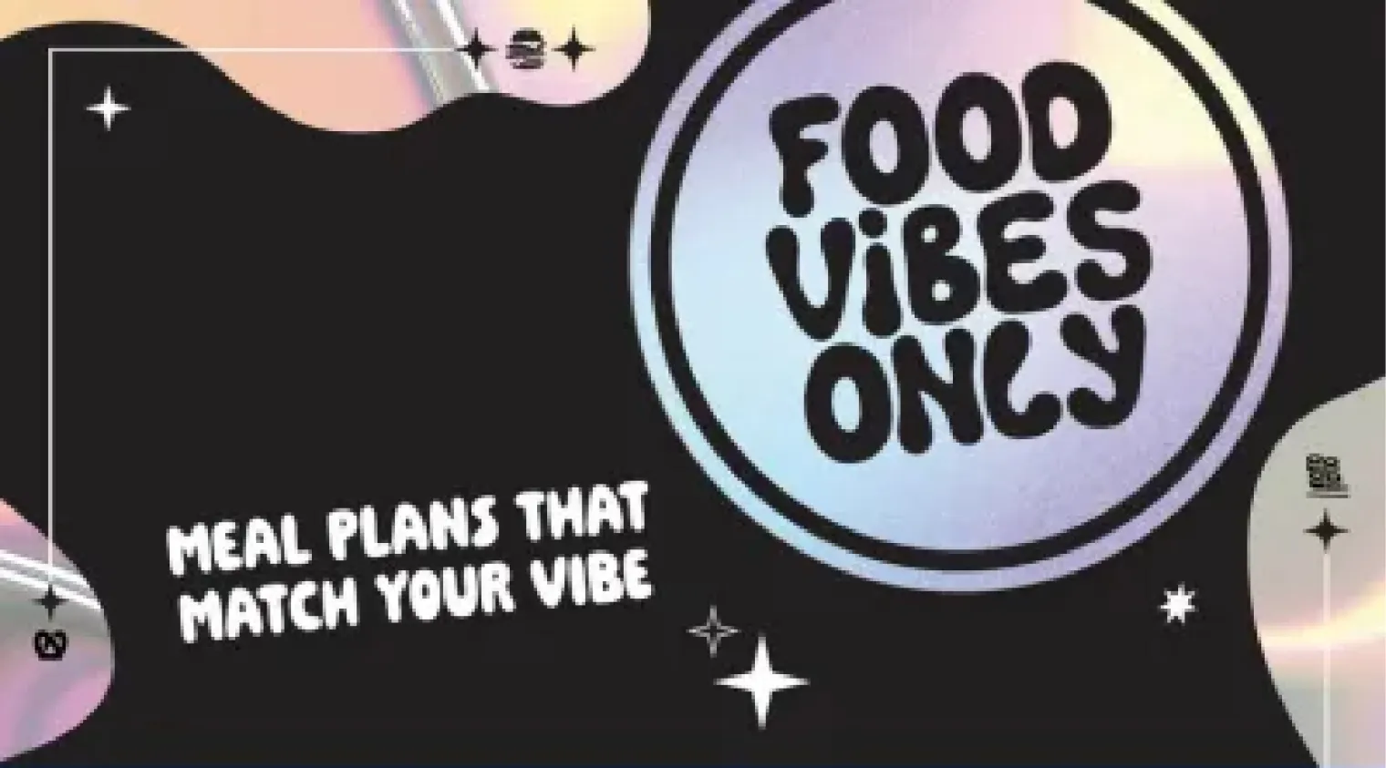 a card with Meal Plan graphic