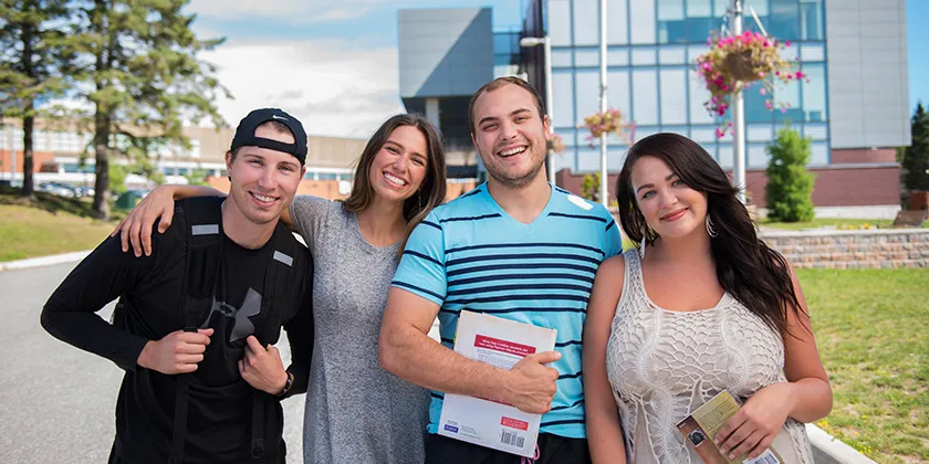 Students on Campus