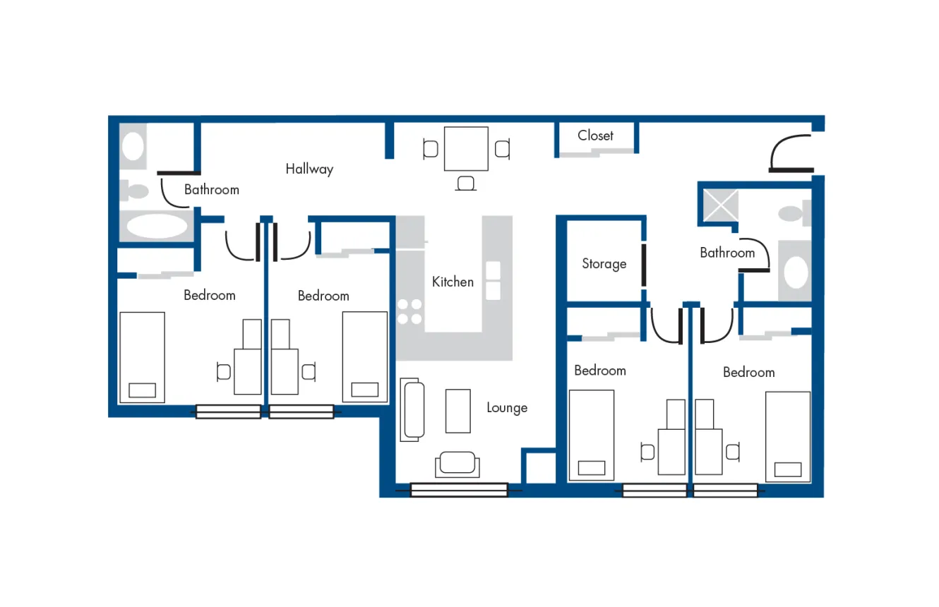 Residence Floor Plan Suite