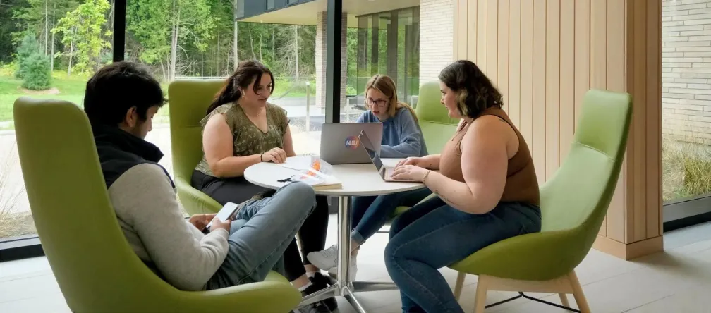 Students Researching at NUSU Centre