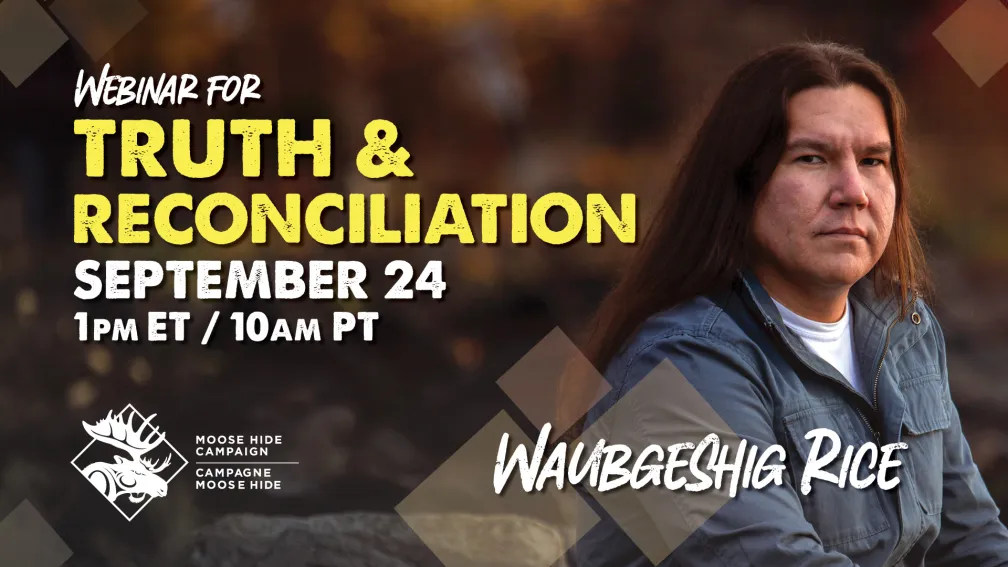 Webinar on Truth & Reconciliation banner