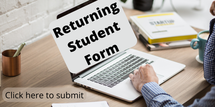 Reminder Returning Students