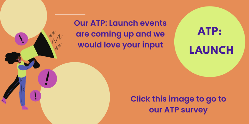 Students, we need your input! This image is a link to the ATP Launch survey.