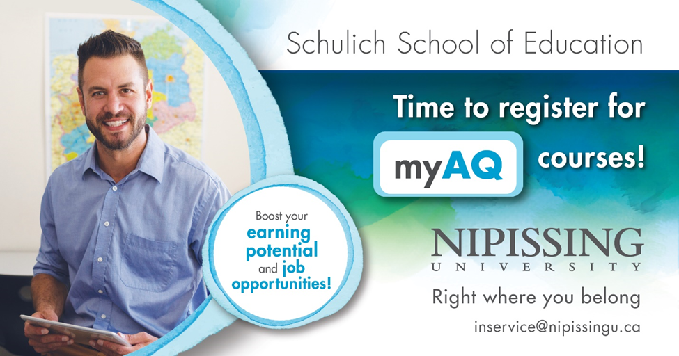 Time to register for myAQ courses!