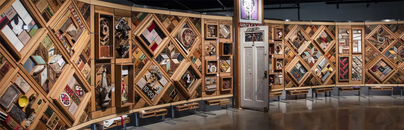 Witness blanket exhibit banner